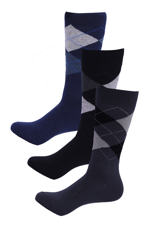 Cotton Socks Combo 3 in 1 Pack
