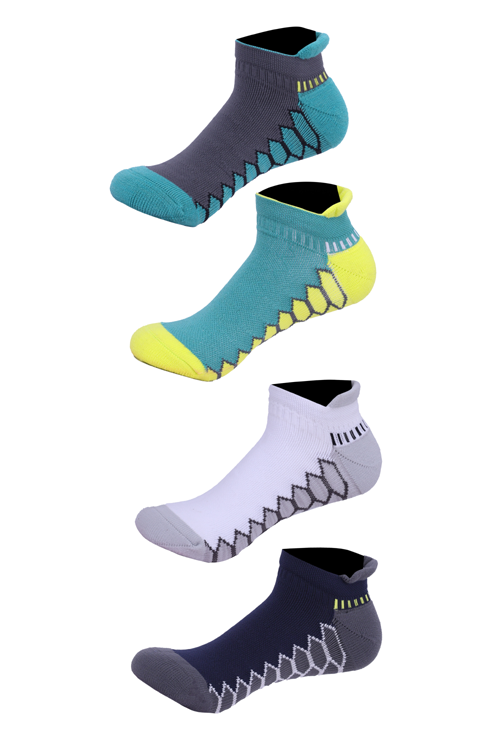 Cotton Sports Socks Combo 4 in 1 Pack