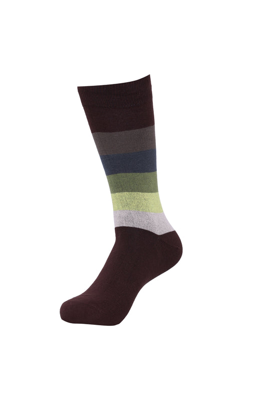 Cotton full length corporate socks