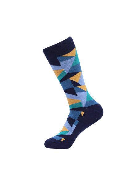 Cotton full length corporate socks