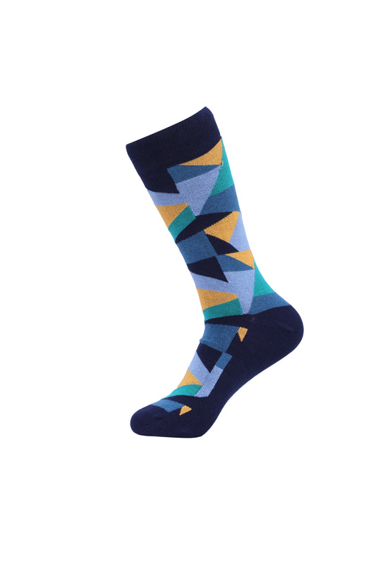 Cotton full length corporate socks