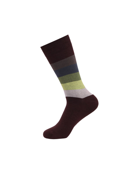 Cotton full length corporate socks