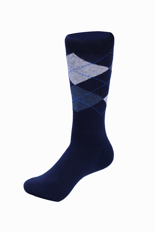 Cotton full length corporate socks