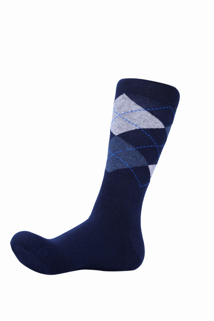 Cotton full length corporate socks