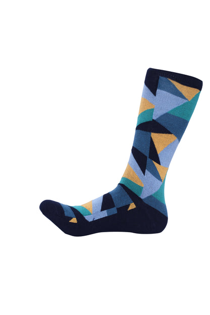 Cotton full length corporate socks