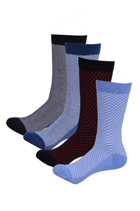 Premium Bamboo Socks Combo 4 in 1 Pack